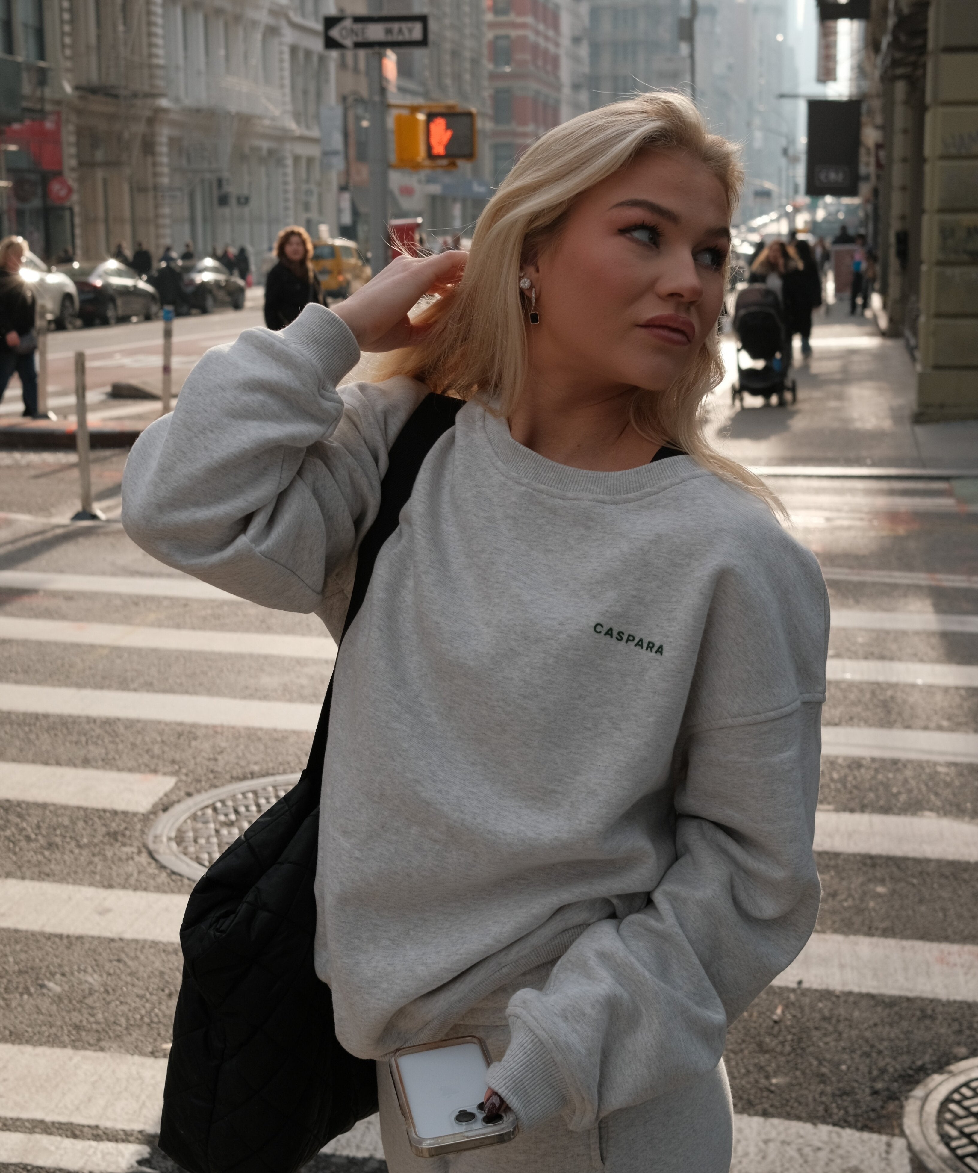 Pollux Unisex Sweatshirt - Grey Melange